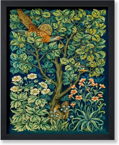 Miniatura 9 de Poster Master Póster vintage de William Morris, estampado de patrón retro de Santiago, arte de flores, arte de patrón textil, regalo para hombres