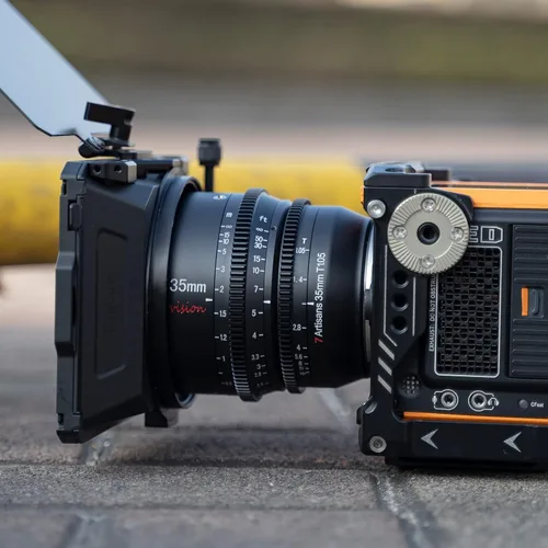 Miniatura 2 de 7artisans 25mm/35mm/50mm T1.05 Lente Cine de Apertura Grande de Gran Angular Manual Focus con Baja Distorsión Mini Cinematográfica