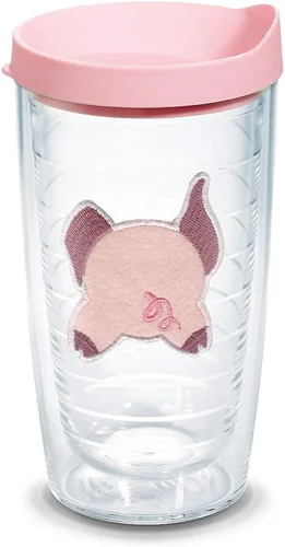 Miniatura 14 de Tervis Vaso aislado de doble pared con aislamiento de cerdo delantero y trasero, fabricado en Estados Unidos, mantiene las bebidas frías