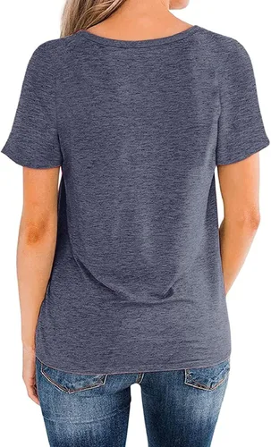 Miniatura 2 de Vaise Camiseta de manga larga para mujer, diseño de mamá oso con bolsillos