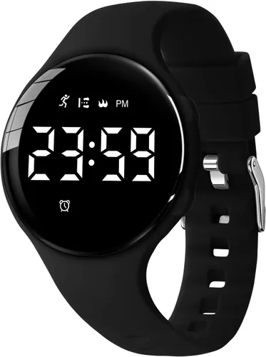 Miniatura 17 de NN BEN NEVIS Reloj digital para niños y niñas, reloj deportivo con rastreador de fitness, reloj despertador, cronómetro, sin aplicación y resistente