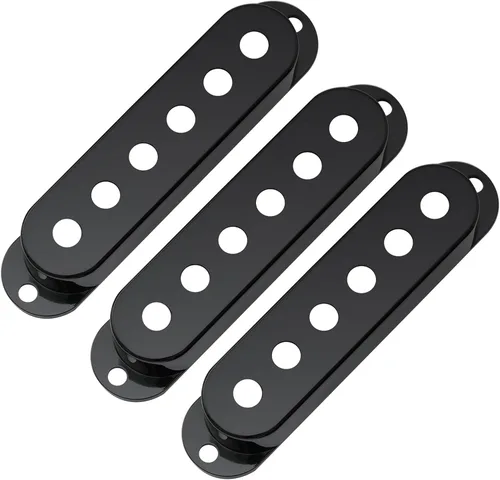 Miniatura 7 de Musiclily Juego de 3 cubiertas de plástico para pastillas de guitarra profesional para Estados Unidos/México, color blanco