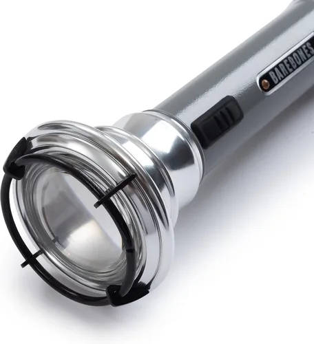 Miniatura 2 de Barebones Linterna vintage - Gris pizarra, linterna LED recargable por USB, 15 horas de tiempo de funcionamiento, 170 lúmenes, compacta y duradera