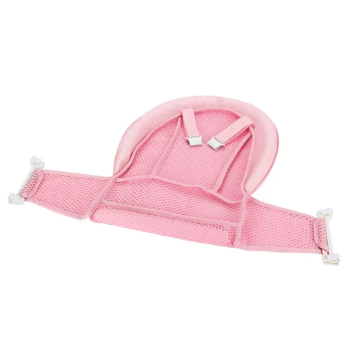 Miniatura 7 de Red de asiento de baño para bebé recién nacido, malla antideslizante de ducha para bañera, ajustable y cómodo, asiento de baño, soporte para bañera