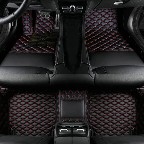 Miniatura 23 de FOURESSPA - Tapetes personalizados para automóvil, antideslizantes, impermeables, adecuados para el 99% de automóviles, SUV, camiones; protege