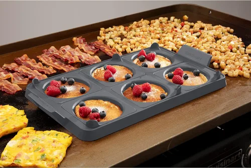Miniatura 5 de Cuisinart CGR-600 Bandeja de 7 piezas para anillos de huevo