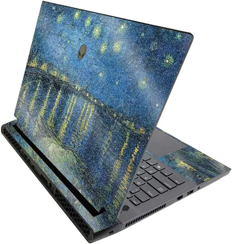 Miniatura 348 de MightySkins - Skin brillante con purpurina para Alienware M17 R3 (2020) y M17 R4 (2021) - Diversión de los años 90 Acabado duradero con purpurina