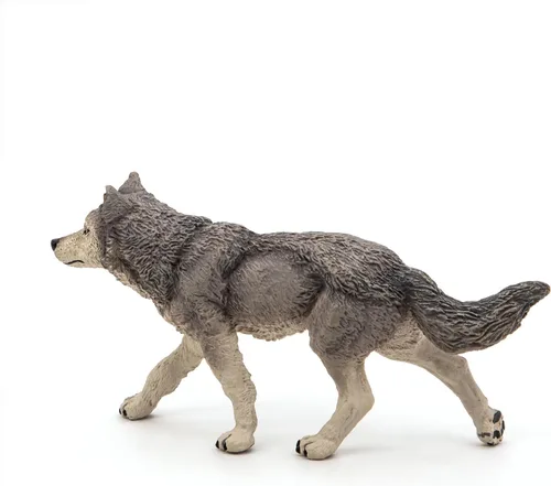 Miniatura 9 de Figura de lobo gris de Wild Animal KIngdom, de Papo