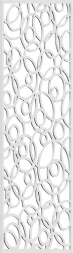 Miniatura 22 de Latrobe Paneles de pared decorativos de madera con calado, 9 3/8 pulgadas de ancho x 24 3/8 pulgadas de alto x 3/8 de alto, roble rojo rojo (Red Oak)