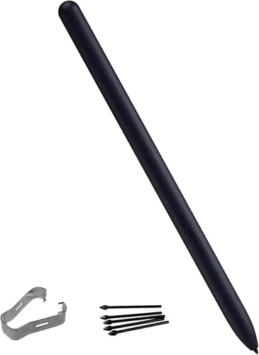 Galaxy Tab S7 S Pen compatible con Samsung Galaxy Tab S7 FE Stylus Pen repuesto para Samsung Galaxy S7 Plus Stylus Pen + 5 puntas gratis, negro