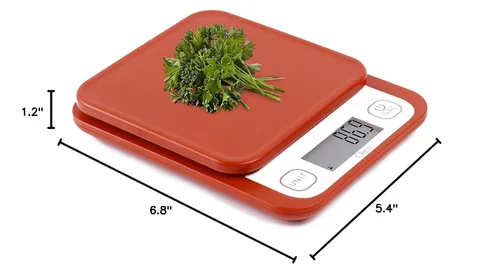 Miniatura 10 de Báscula Ozeri de jardín y cocina II, con tecnología de graduación variable 420 de 0,1 g (0,005 oz)