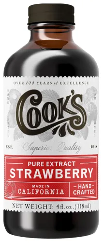Miniatura 108 de Cook's, Extracto de almendra pura para hornear, cocinar y mezclología, extracto aromatizante de almendra libre de alérgenos, 4 onzas