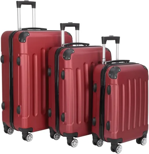 Miniatura 31 de Juego de equipaje de 3 piezas – Maletas con ruedas giratorias multidireccionales – Bolsa de viaje Maleta ABS con bloqueo TSA – Maletas de carcasa