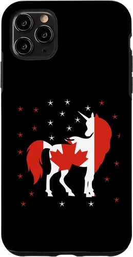 Miniatura 13 de Funda para iPhone 13 Pro Max Unicornio Bandera de Canadá