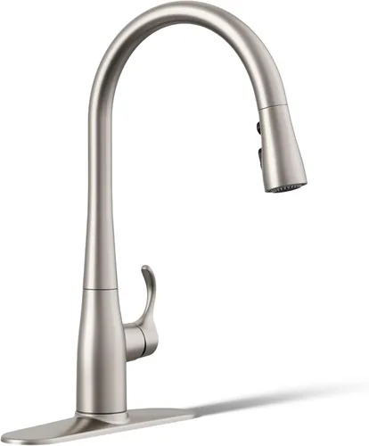 Miniatura 17 de KOHLER K-22034-VS Simplice(R) - Grifo para fregadero de barra, acero inoxidable vibrante Vibrant Stainless