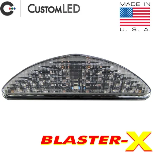 Miniatura 2 de 2015-2017 Yamaha Raider Blaster-X Luz trasera LED integrada (lente transparente)