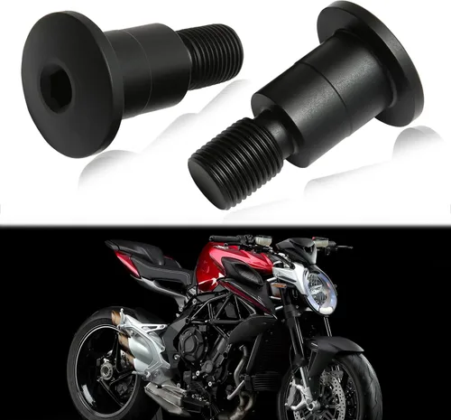 Miniatura 9 de Rich Choices Universal Espejos Retrovisores Negros para Motocicleta de 22mm 7/8'' de Extremo de Manillar GROM MSX125 CB500F Z125 pro Z650 Z750 Z800