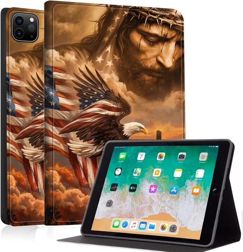 Miniatura 107 de Case for iPad mini A17 Pro (7th/6th Gen 2024/2021), Slim Shockproof Protective Cover with Auto Sleep/Wake, Durable PU Leather Multi-Angle Stand