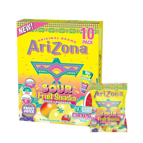 Miniatura 18 de Bocadillo AriZona gomas de fruta real, masticables