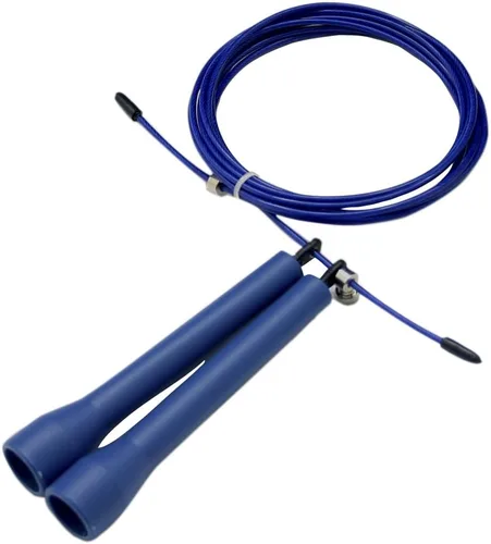 Miniatura 7 de DA VINCI Cuerda de salto de cable ajustable de 10 pies, súper rápida para dobles
