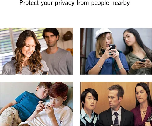 Miniatura 7 de Ailun Protector de pantalla de privacidad para iPhone 11 Pro/iPhone Xs/iPhone X [5.8 pulgadas], paquete de 2 fundas antiespía y protección privada