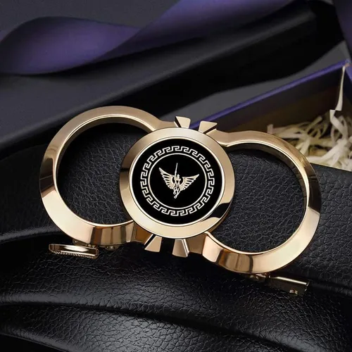 Miniatura 8 de VANNANBA Ratchet Leather Belt for MenFashion Belt Men Automatic Bucklewith Elegant Gift Box