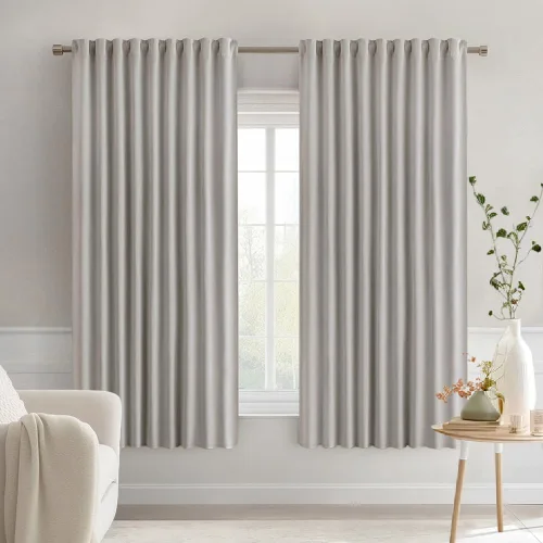 Miniatura 116 de MIULEE Cortinas opacas con pestaña trasera de 63 pulgadas de largo, juego de 2 paneles para sala de estar, dormitorio, privacidad, bolsillo