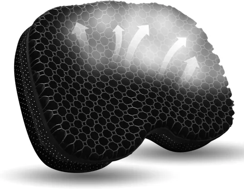 NEW-Vi Cojín Antideslizante para Asiento de Kayak - Almohadilla de Gel Impermeable Engrosada para Bote Kayak Canoa Remo Estadio para Sentarse en