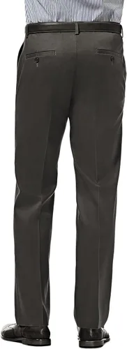 Miniatura 2 de Haggar Men's Premium No Iron Khaki Straight Fit Flat Front Casual Pant