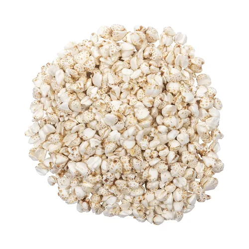 OliveNation Granos de trigo sarraceno orgánico inflados, bajos en azúcar, grano saludable para el desayuno, hornear, cocinar, aperitivos, sin OMG,
