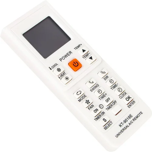 Miniatura 2 de KT-9018E - Control remoto universal de repuesto para aire acondicionado 4000 en 1, apto para la mayoría de aire acondicionado Toshiba Panasonic