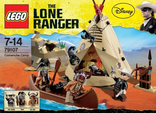 Miniatura 3 de LEGO El Campamento Comanche del Llanero Solitario (79107)