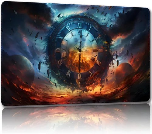 Tapete de juego para MTG, con bolsas de almacenamiento gratis, tapete de juego de 24 x 14 pulgadas, TCG y tapete de juego de mesa para tarjetas,