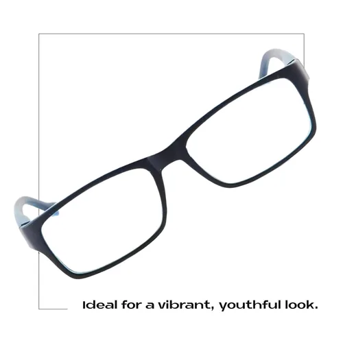 Miniatura 6 de Readerest Lentes de lectura con bloqueo de luz azul (azul, aumento de 2.00), anteojos para computadora con lente reflectante fina, antirreflejos