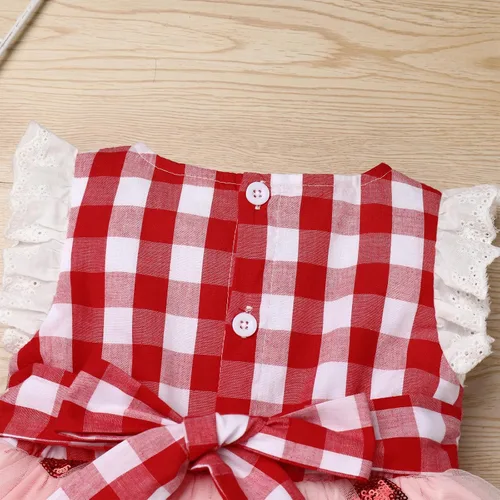 Miniatura 5 de Vestido de tul para bebé niña de 1er cumpleaños, diseño de vaca, mariposa, fresa, sesión de fotos