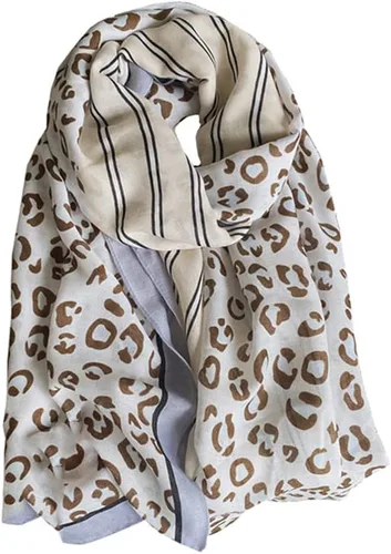 Miniatura 33 de JERLA Bufandas para mujer, ligeras, suaves, de moda, sólidas, bufanda, chal a cuadros