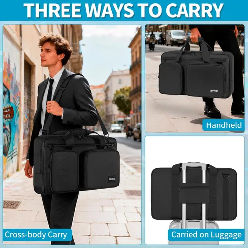 Miniatura 5 de IBVIVIC Bolsa para controlador de DJ, se adapta a DDJ-REV1/DDJ SR/SR2/Denon MC4000/Numark Mixtrack Pro FX/NVII/Mixstream Pro+/Mixstream Pro Go/NI
