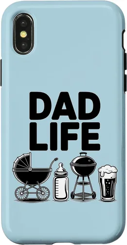 Miniatura 5 de Dad Life Beer Stroller Bottle Grill Adorable Father Case for iPhone 16