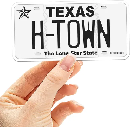 Miniatura 53 de Calcomanía para placa de matrícula de Texas, elige entre más de 50 ciudades de TX, calcomanía para parachoques de Texas para automóvil, calcomanías