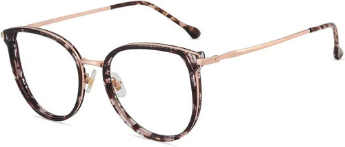 Miniatura 10 de Firmoo Lentes de bloqueo de luz azul, montura redonda retro, antifatiga ocular, anti UV400, lentes de computadora para mujeres y hombres, negro