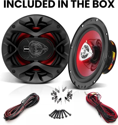 Miniatura 5 de BOSS Audio Systems CH6520 - Altavoces de coche de 6.5 pulgadas, 250 vatios máximo, 2 vías, audio de gama completa, tweeter de 1 pulgada, coaxial, se