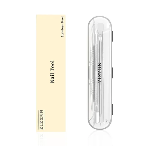 Miniatura 2 de ZIZZON Juego de 7 limas y levantadores de uñas encarnadas, kit de eliminación de uñas encarnadas de acero inoxidable, herramientas de pedicura