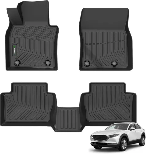 Miniatura 90 de ANBINGO® Alfombrillas de Piso para 2024 2025 CX-90 y CX90 PHEV (Híbrido Enchufable) 6 y 7 Asientos 2da Fila Asiento de Capitán o Asiento Tipo Cubo