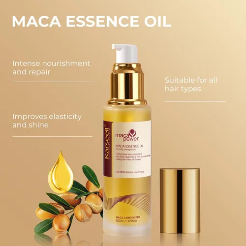 Miniatura 8 de Karseell Juego de Tratamiento Capilar de Colágeno, Máscara de Cabello de Colágeno de Reparación Profunda, Champú y Aceite de Argán para Cabello Seco