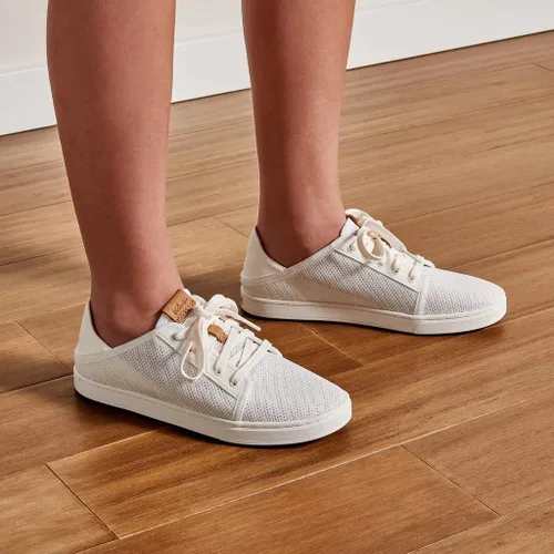 Miniatura 5 de OLUKAI Pehuea Li - Tenis de meter para mujer, zapatos casuales para uso diario con talón abatible y diseño de malla transpirable, ligeros y cómodos