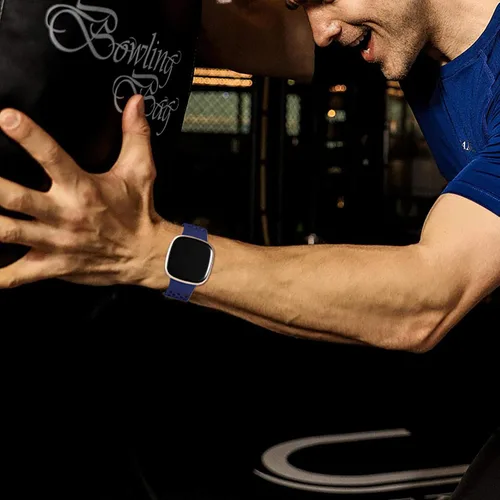 Miniatura 6 de Maledan Compatible con Fitbit Sense Band Fitbit Versa 3 Band Fitbit Sense 2 Band Fitbit Versa 4 Bandas, correa de reloj deportiva impermeable