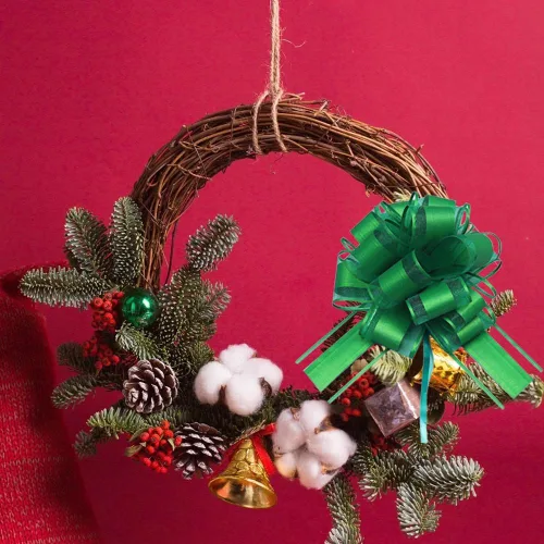 Miniatura 5 de HSXJJ 6 Piezas Lazos de Regalo Grandes, Lazos Tirables para Envolver Regalos, 6 pulgadas, Cesta y Decoración de Boda, Lazos de Envoltura de Regalos