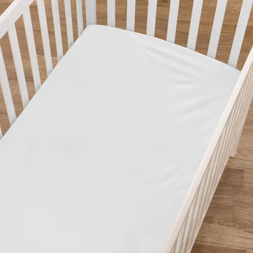 Miniatura 2 de American Baby Company Heavenly Soft - Sábana bajera ajustable de chenilla para cuna de 28" x 52", sábana de chenilla neutral cálida y acogedora