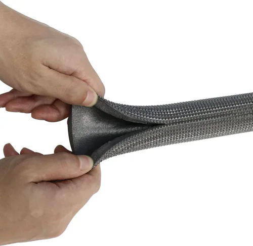 Miniatura 3 de Tubo de aislamiento para tuberías, BESUNTEK de 6 pies de longitud con preservación del calor, tubo de espuma aislado con agarre de soporte