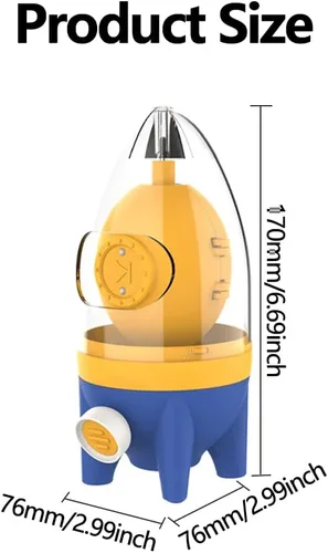 Miniatura 2 de Mezclador de yema de huevo con cuerda de tracción, agitador de huevos, máquina manual de huevos rápida dorada, homogeneizador de huevos, tirador
